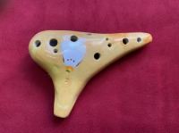 B19(BOM'S)オカリナ　東京都の作品　アルトC管　シマエナガの鏡餅
