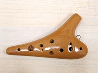 634【中古品】(YOKO)オカリナ　長野県の作品　ソプラノC管