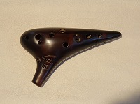 (フォーカリンク)オカリナ　漆仕上げ　ソプラノD管