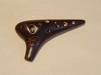 (フォーカリンク)オカリナ　漆仕上げ　ソプラノB♭管