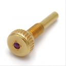 【在庫限り/特価品】サウンドストーン / ヤマハトランペット用ストッパーネジ K18金メッキ / ルビー