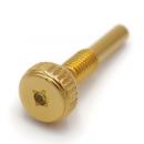 【在庫限り/特価品】サウンドストーン / ヤマハトランペット用ストッパーネジ K18金メッキ / イエローサファイア