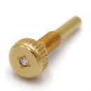 【在庫限り/特価品】サウンドストーン / ヤマハトランペット用ストッパーネジ K18金メッキ / ダイヤモンド