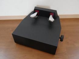 163【中古品】【山一木研】 ピアノ補助ペダル M-60　ブラック