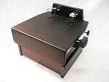 　【甲南製】安くてしっかり!ピアノ補助ペダル　KP-DX　ウォルナット(茶色)