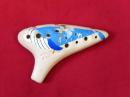 T90【中古品】(ティアーモ)オカリナ・スタンダード・Yukikoデザイン(クジラと海賊)　アルトC管