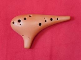 T93【新品・訳アリ】(TNG)オカリナ　紅土モデル　アルトC管