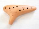 T701【新品/訳あり】(POPOLO)オカリナ　スタンダード“モダン”　アルトC管　テラコッタ