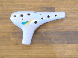 H24【新品】(颯)オカリナ　大阪府の作品　ソプラノG管 雨上がりの空