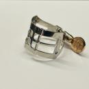 Air Music / B♭クラリネット・アルトサックス用リガチャー X1 / プラチナメッキ(PtP)