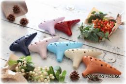 (POPOLO)入門オカリナ・スタンダード　オリジナルモデル　モダン　アルトC管　(曲集サービス)　【当店検品済】