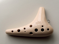 m001【中古品】(ナイト)オカリナ・フィオレット(ナチュラル・カラー)　ソプラノF管