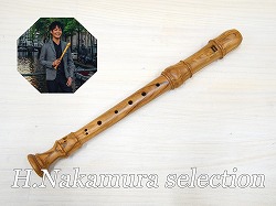 中村栄宏先生選定品 N12 キュング SUPERIO ソプラノリコーダー 2309② オリーブ