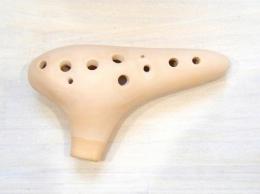 T738【中古品】(木村)オカリナ　山口県の作品　ソプラノG管