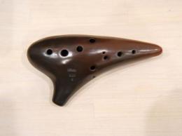 T752【中古品】(ピエタ)オカリナ　栃木県の作品　アルトF管