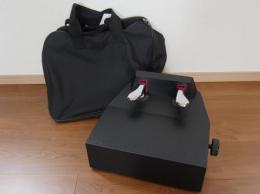 144【中古品】【山一木研】　ピアノ補助ペダル　M-60(ケース付き)