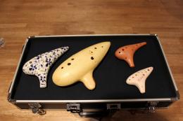 1番頑丈!たくさん収納!オカリナハードケース“優”当店オリジナル品
