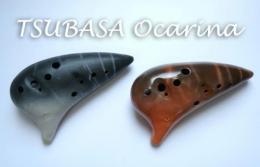  (TSUBASA)オカリナ　スタンダード　アルトF管　田尻学氏の作品　【当店検品済】