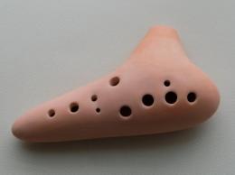 m022【中古品】(木村オカリナ)オカリナ　アルトC管