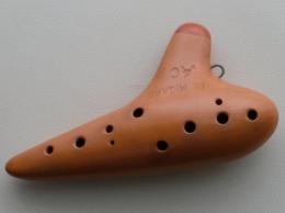 m025【中古品】(エル・ミガロ)オカリナ　スタンダード・モデル　アルトC管