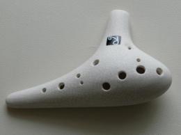 m046【中古品】(Rubato)オカリナ　大理石調仕上げ　アルトC管