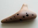 m051【中古品】(Anon)オカリナ　黒陶スタンダード　アルトC管