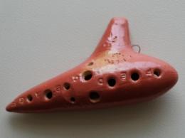 m052【中古品】(アケタ)オカリナ　T-2F　ソプラノF管