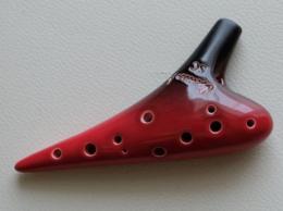 m060【中古品】(オオサワ)オカリナ　iシングル　ソプラノC管
