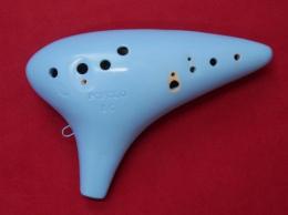 T344【中古品】(POPOLO)オカリナ　スタンダード　バスC管