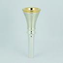 【店頭在庫品】HMG / ホルン用マウスピース ヨーロピアンシャンク / R4a リムインナーGP(鏡面/ローレット装飾付)