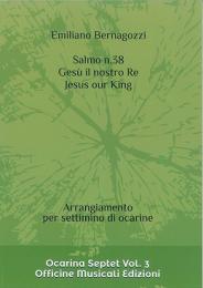3.Salmo n.38 Gesu il nostro Re　(Jesus our King)　7重奏楽譜