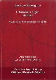 9.歌劇「アルジェのイタリア女」より　(G.ロッシーニ)　7重奏楽譜