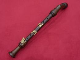 番号230【中古品】(アウラ)テナーリコーダー CONSERVATORIUM T10BN G/F/C/C#キー付き パリサンダー材