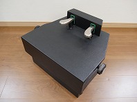 17【中古品】【吉澤】　ピアノ補助ペダル　AX-100　ブラック