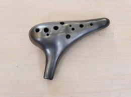 H76 【新品/訳あり】(ヒロミチ)オカリナ　愛知県の作品　アルトC管