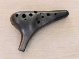 H77 【新品】(ヒロミチ)オカリナ　愛知県の作品　アルトD管　13穴