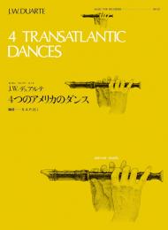 (全音)リコーダーピース　RP-29　デュアルテ:4つのアメリカのダンス