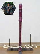 中村栄宏先生選定品　N45【スズキ】アルトリコーダー SRA-2605① パープルハート