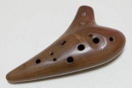 m075【中古品】(オリオン)オカリナ　ソプラノF管