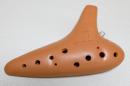 m092【新品/訳あり】(ポポロ)オカリナ　スタンダード“モダン”　アルトC管　テラコッタ