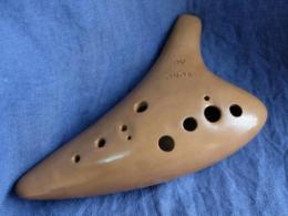 m100【中古品】(YOKO)オカリナ　長野県の作品　アルトG管