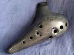 m108【中古品】(カンターレ)オカリナ　スタンダード　アルトF管