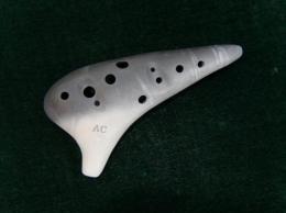 U32【性能抜群の丸型】(TSUBASA)オカリナ　スタンダード　アルトC管　ナチュラル仕上げ