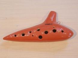 T449【中古品】(ヤマハ)オカリナ　アルトC管【アケタ製・ナイト運指】