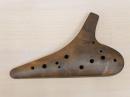 T487【中古品】(子雷)オカリナ　ナチュラル仕上げ　アルトC管