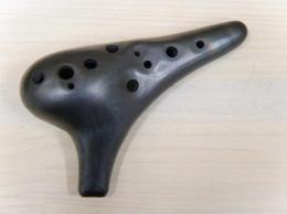 T859【中古品】(ヒロミチ)オカリナ　愛知県の作品　アルトC管　旧モデル