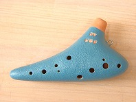 H01【訳あり品】(水無月)オカリナ　福岡県の作品　レジーナ?　アルトC管
