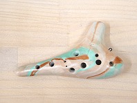 H35(BOM’S)オカリナ　東京都の作品　ソプラノG管(SG管)～あまがえる～