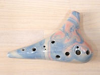 H39(BOM’S)オカリナ　東京都の作品　アルトC管～花畑ラビット～