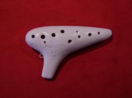 K165【新品・訳あり】(POPOLO)オカリナ　スタンダード“モダン”　アルトC管